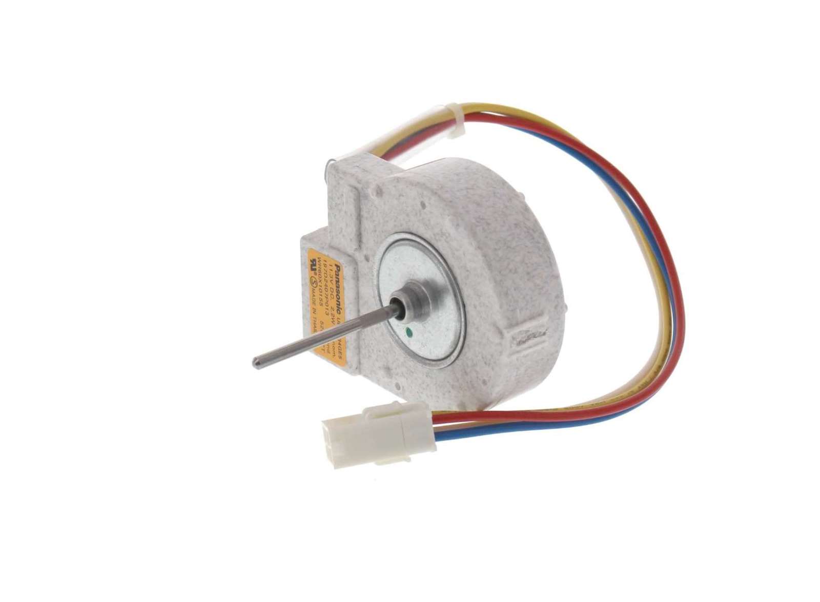 WG03F00433 - Genuine OEM GE Refrigerator Condenser Fan Motor, 2.2W/11.3V
